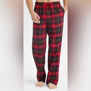 Men's Plaid Flannel Lounge Pajama Pants - Goodfellow & Co Men’s Size M - NEW